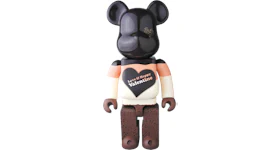 Bearbrick 2017 Valentine Mousse Chocolate Ver. 400% Black/Brown
