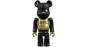 Bearbrick 2018 Beijing Toy Show 100% Black/Gold