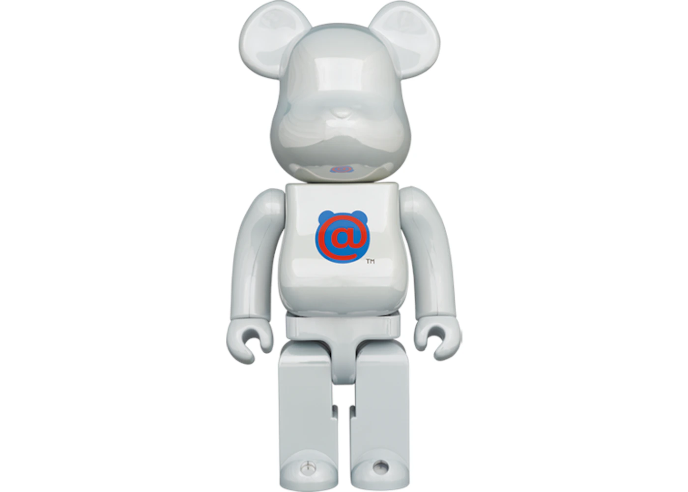 その他 BE@RBRICK 20th Anniv. Model WHITE CHROME Bearbrick 20th Anniv. 1st Model 400% White Chrome - US