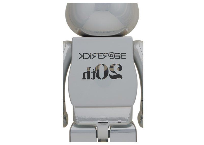 Bearbrick 20th Anniversary 1000% Chrome Ver. - US