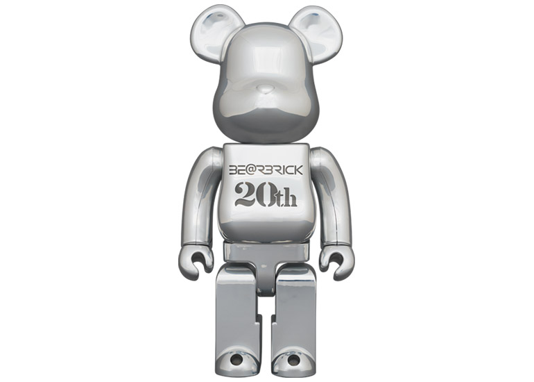 Bearbrick 20th Anniversary 400% Chrome Ver. - US
