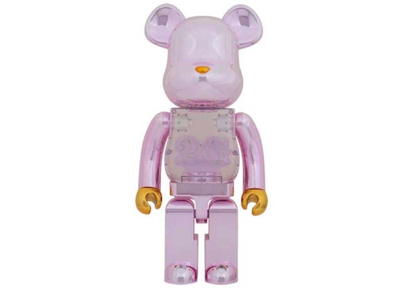 Bearbrick 2G Exclusive 1000% Pink Gold Chrome Ver. - US