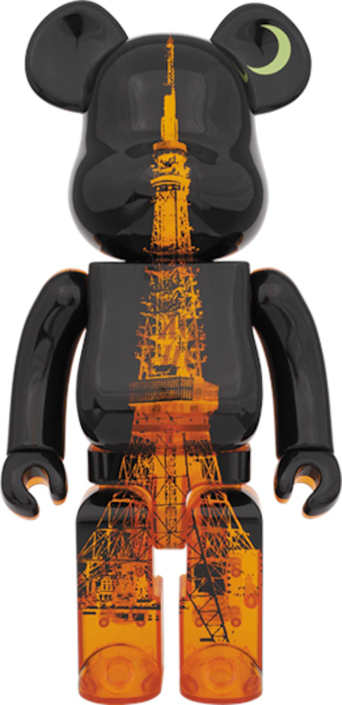 Bearbrick 55th Anniversary Tokyo Tower 400% Black