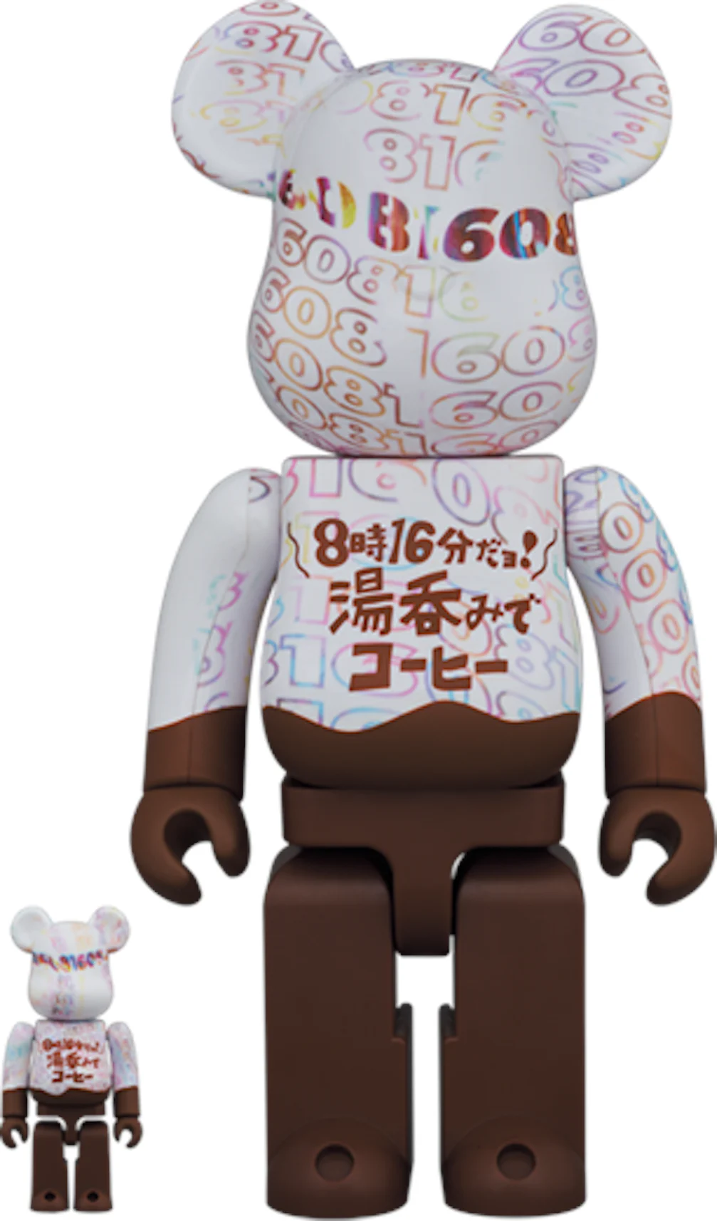 Bearbrick 8:16! 100% & 400% Set - US