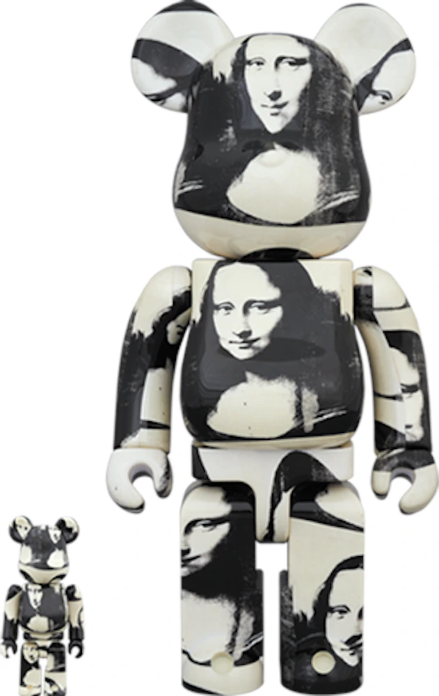 BEARBRICK 100% 400% ANDY WARHOL COW WALLPAPER – Dolly Noire