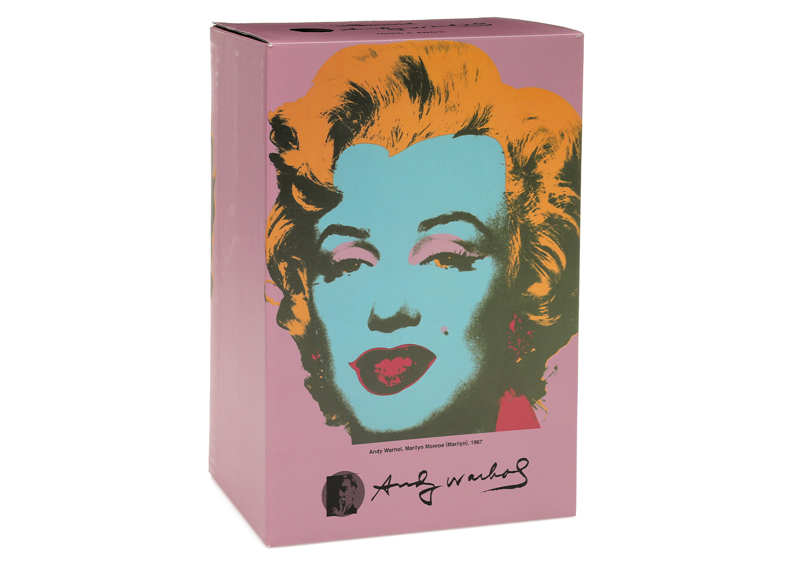 Bearbrick Andy Warhol Marilyn Monroe #2 100% & 400% Set - GB