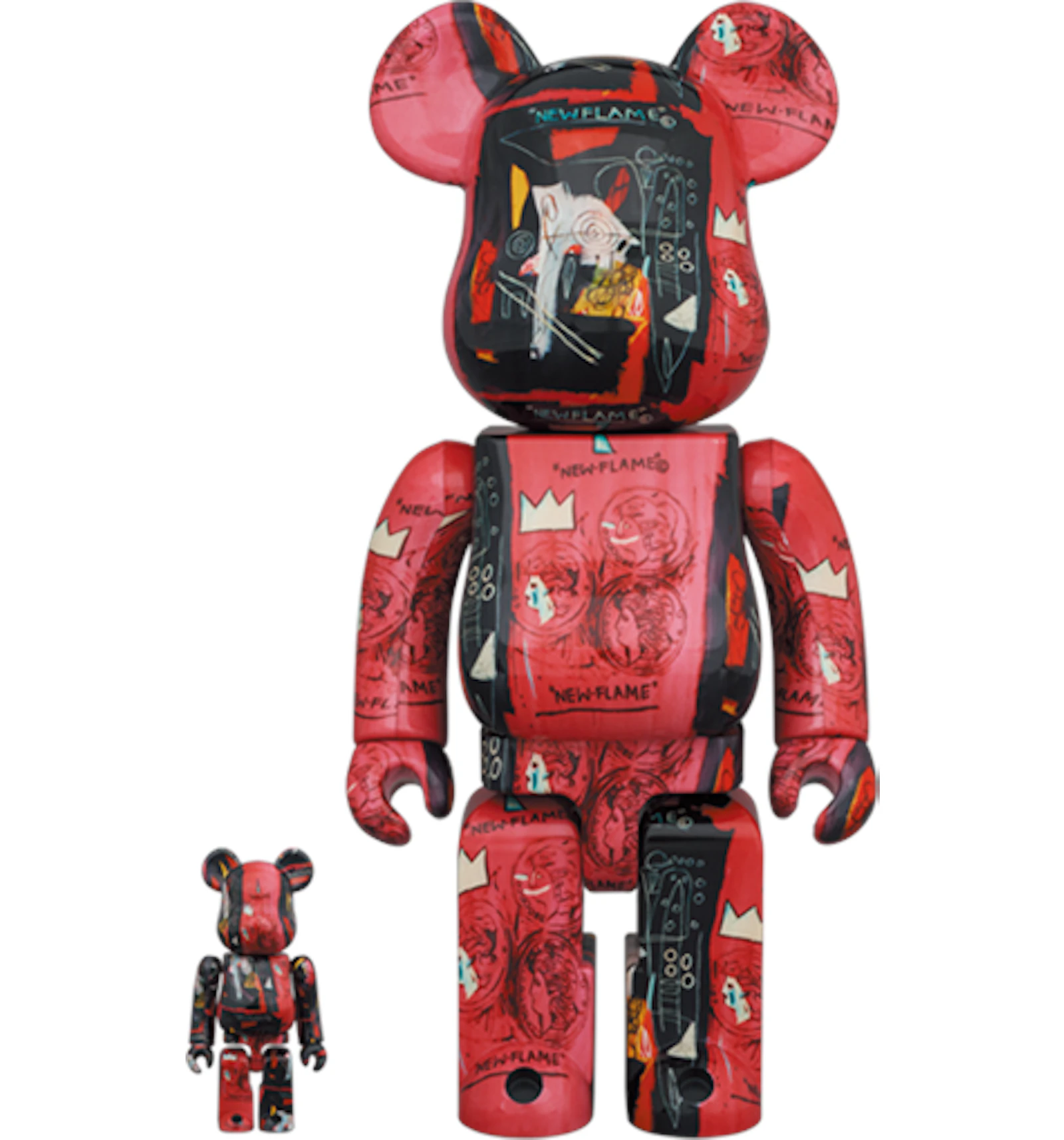 BE@RBRICK Andy Warhol × BASQUIAT #1 | www.jarussi.com.br