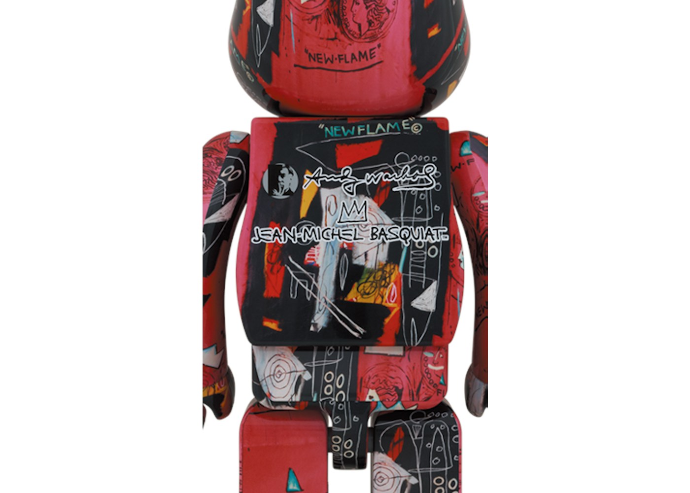 Bearbrick Andy Warhol X Jean Michel Basquiat 1 1000 Ss21 Bearbrick Andy Warhol X Jean Michel Basquiat 1 1000 Ss21