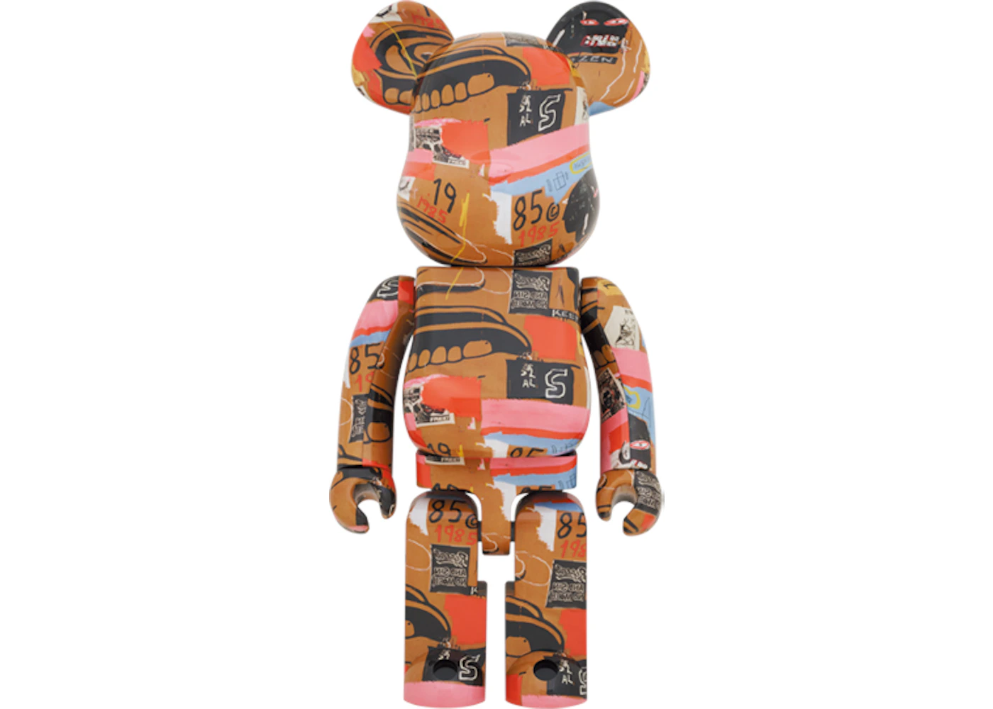 【新品】1000%AndyWarhol×JEAN-MICHEL #2 Bearbrick Andy Warhol x JEAN-MICHEL BASQUIAT #2 1000% - US