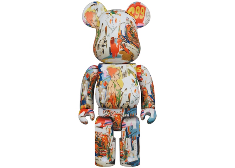 Bearbrick Andy Warhol x JEAN-MICHEL BASQUIAT #4 400% - US