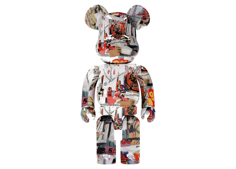 Bearbrick Andy Warhol x JEAN-MICHEL BASQUIAT #4 400% - GB