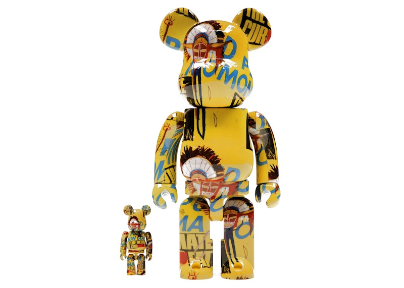 Bearbrick Andy Warhol x Jean-Michel Basquiat #3 100% & 400% Set - US