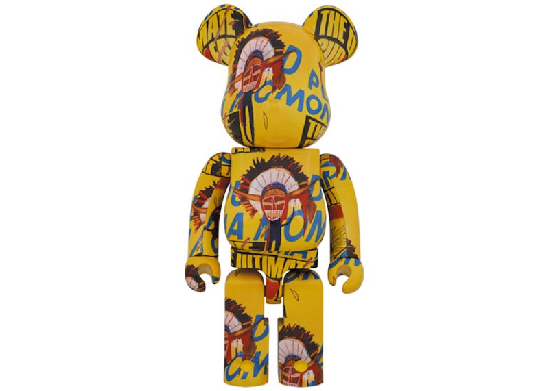 Bearbrick Andy Warhol x JEAN-MICHEL BASQUIAT #1 1000% - US