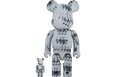 Bearbrick Andy Warhol's Elvis Presley 100% & 400% Set - US Bearbrick Andy Warhol's Elvis Presley 100% & 400% Set - US