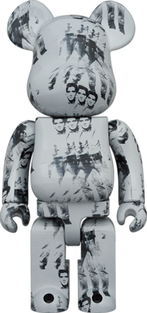 Bearbrick Andy Warhol's Elvis Presley 1000% - US