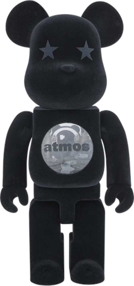 Bearbrick Atmos 100% & 400% Set Black