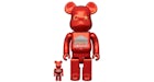 Bearbrick Atmos x Clottee 100% & 400% Set