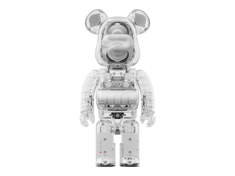 Bearbrick Audio Core 400% bianco