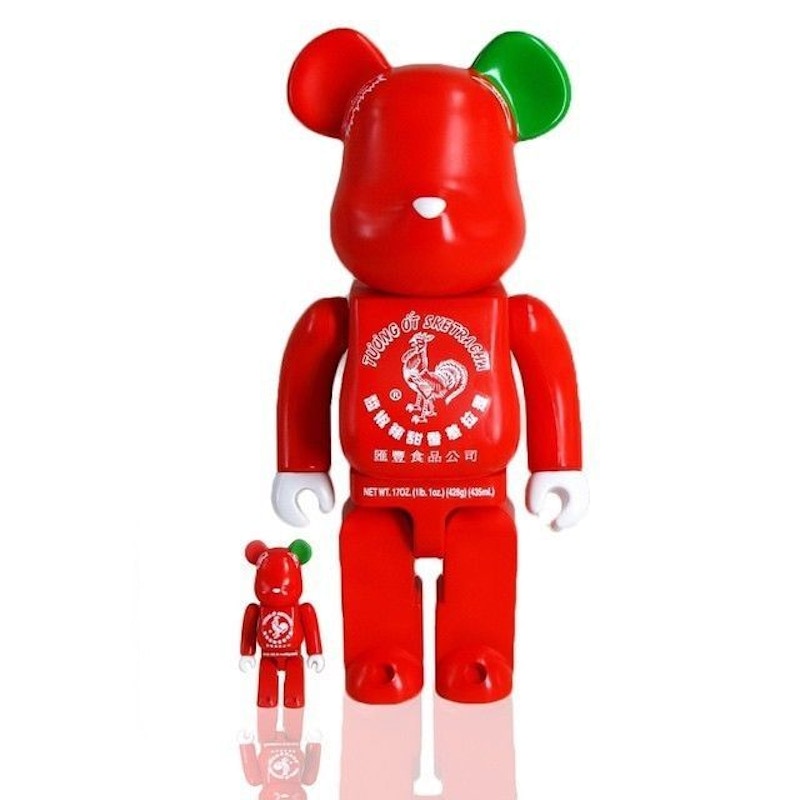 Bearbrick x Neighborhood x Medicom 100% & 400% Bearbrick Black - US