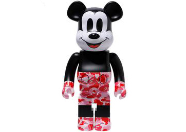Bearbrick Mickey Mouse 2020 1000% R&W Ver. - US