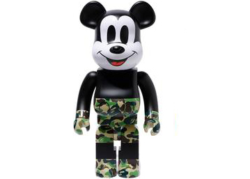 Bearbrick BAPE Mickey Mouse 1000% Multi