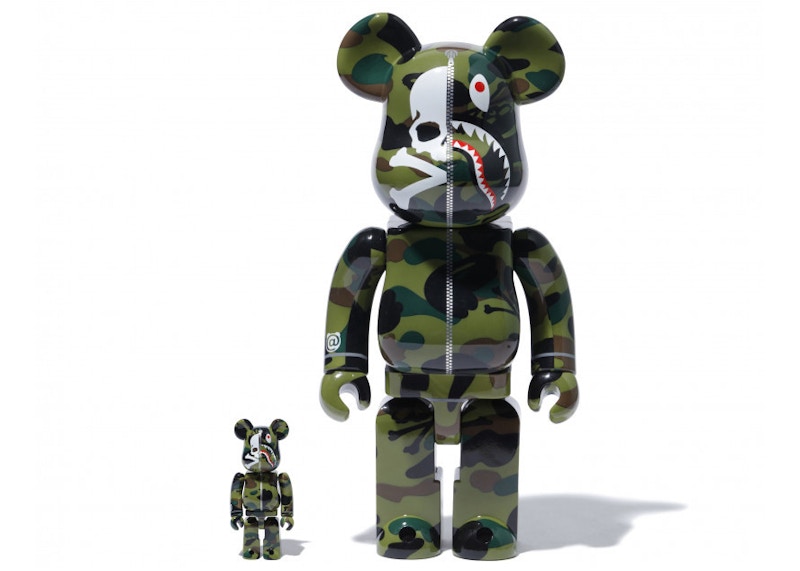 Bape x neighborhood BE@RBRICK 100%u0026400%-