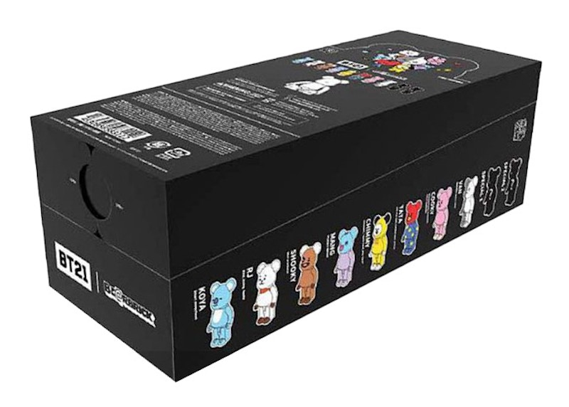 Bearbrick BT21 Line Friends Sealed Case 100% (10 Blind Boxes)