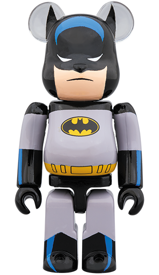 Bearbrick Batman Animated 100% u0026 400% Black - US
