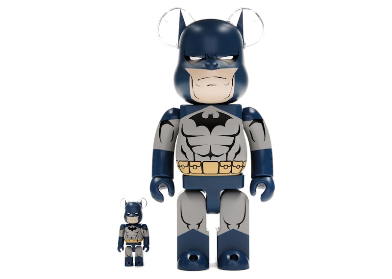 Bearbrick Batman Hush 100% & 400% Set Black - JP