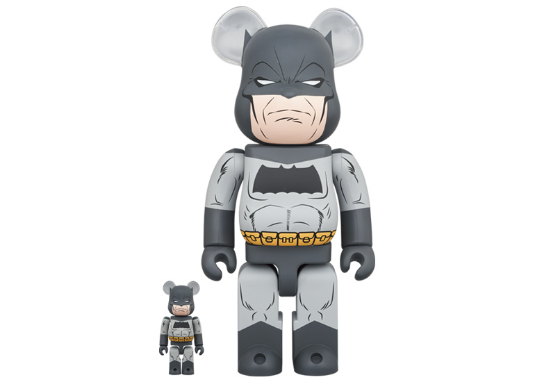 Bearbrick Batman The Dark Knight Returns 100% & 400% Set - US