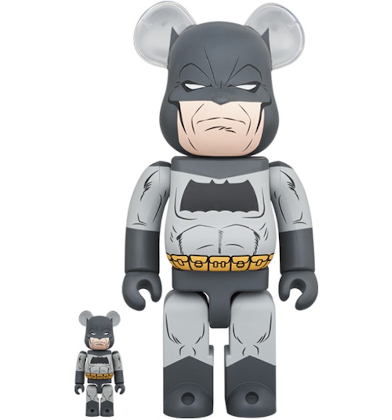 Bearbrick Batman The Dark Knight Returns 100% 400% Set US