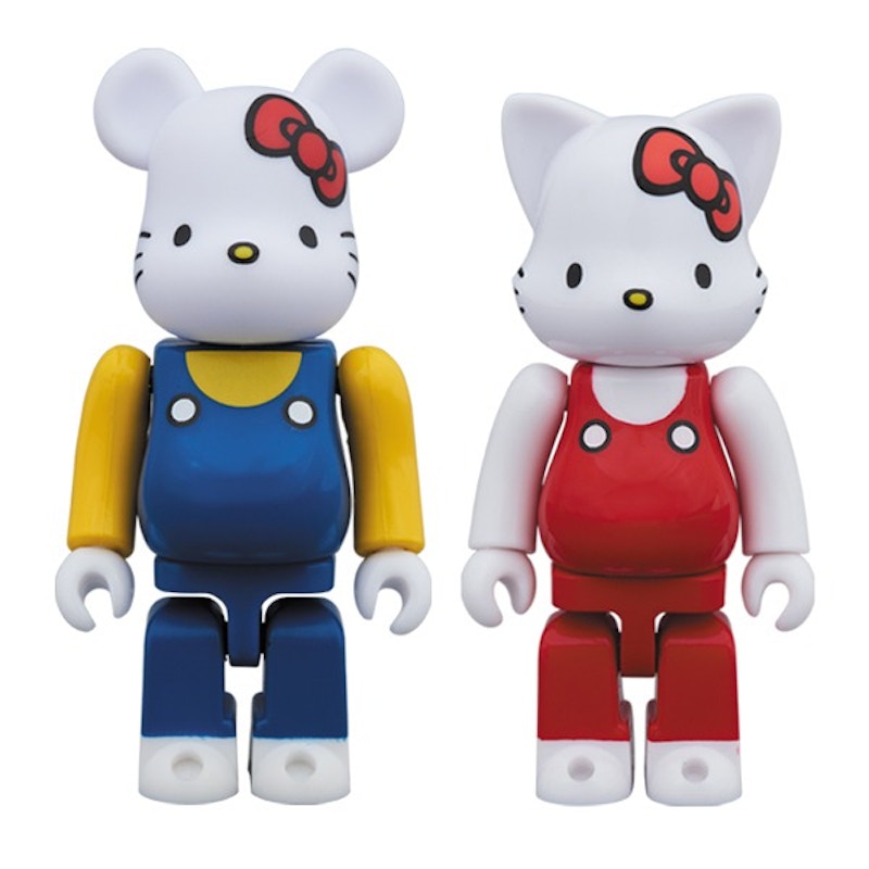 Bearbrick Bearbrick & Nyabrick Hello Kitty 100% Set Multi