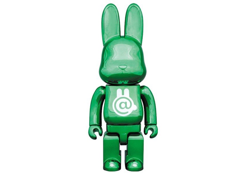 Bearbrick Bearbrick Rabbrick CROMO 400% Verde