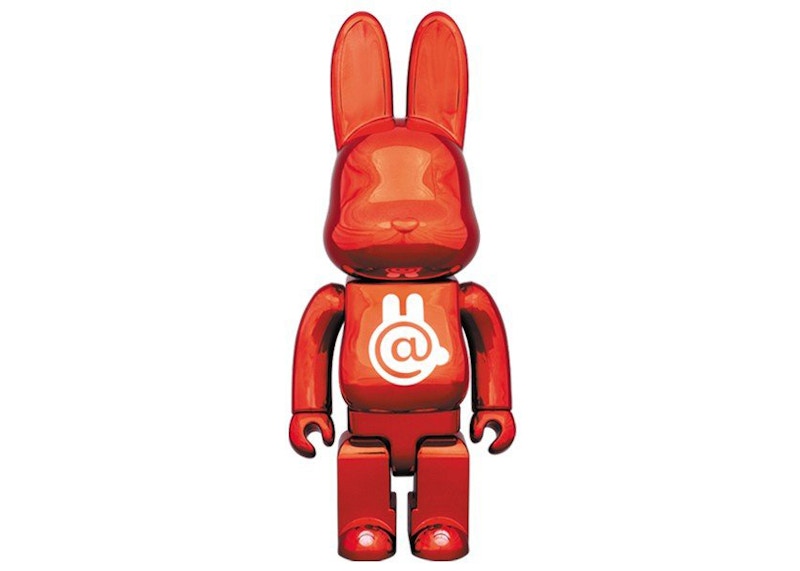 Bearbrick Rabbrick CHROME 400% GOLD - US