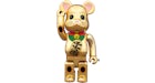 Bearbrick Beckoning Cat 400% Gold