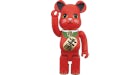 Bearbrick Beckoning Cat 400% Red