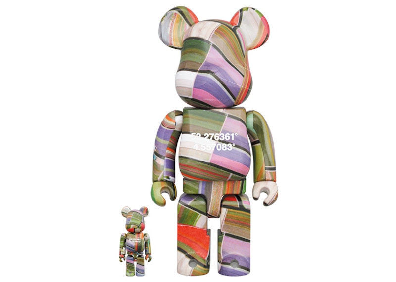 Bearbrick Benjamin Grant (Overview) Lisse 100% & 400% Set - GB