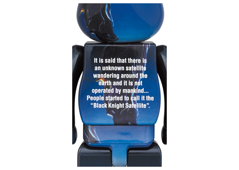 製品 ベアブリック BLACK KNIGHT SATELLITE 100％ 400 