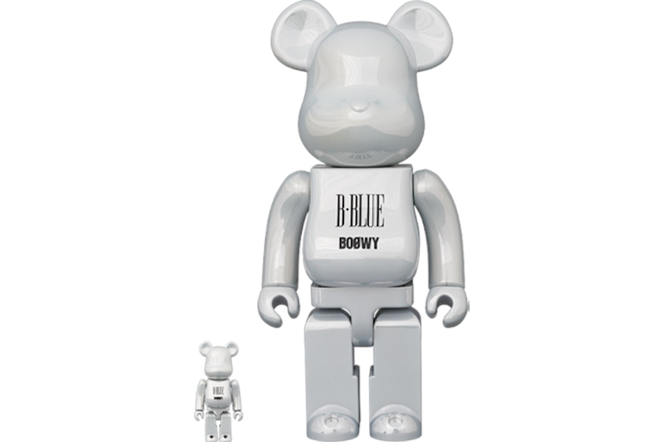 Bearbrick Boowy B Blue 100 400 Set Bearbrick Boowy B Blue 100 400 Set