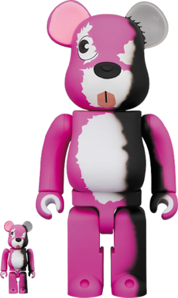 Bearbrick Breaking Bad Pink Bear 100% & 400% Set