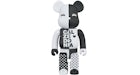 Bearbrick Calzedonia 400% Black/White