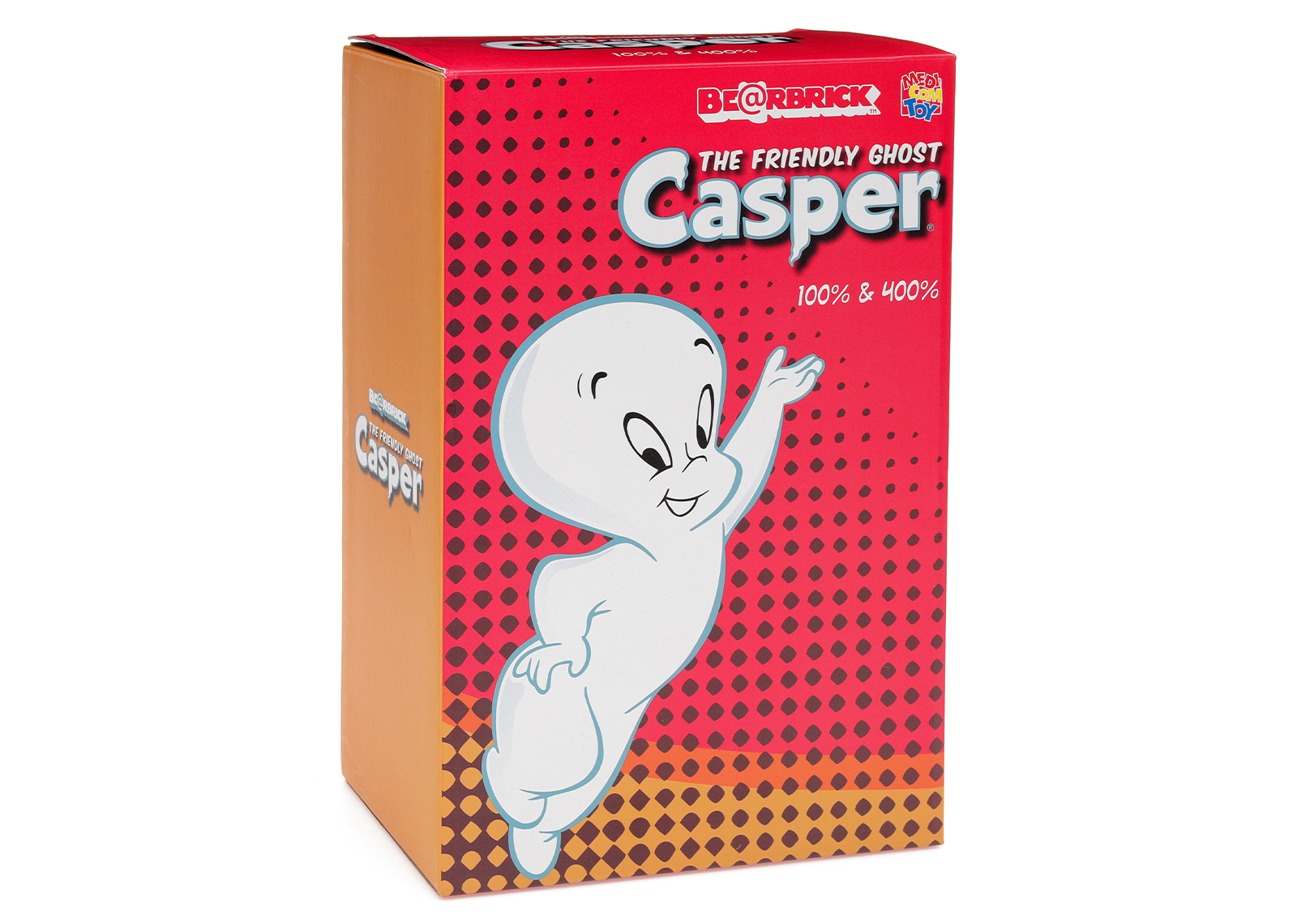 Bearbrick Casper the Friendly Ghost 100% & 400% Set White - US