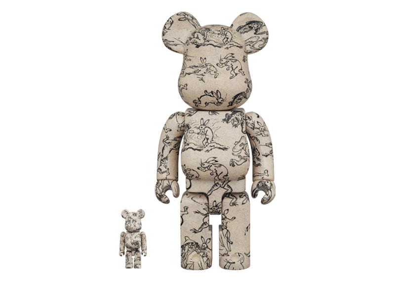 Bearbrick Choju-Jinbutsu-Giga Vol. 1 100% & 400% Set