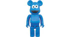 Bearbrick Cookie Monster 400% Blue