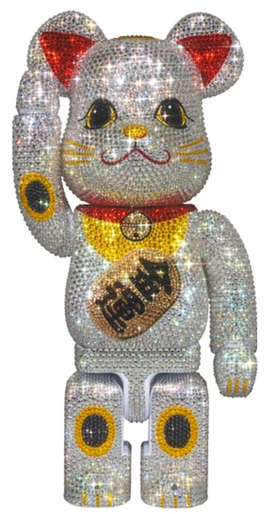 BE@RBRICK Hello Kitty Swarovski Crystal 400% Figure