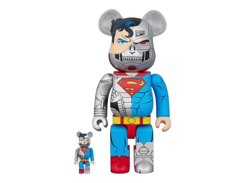 Bearbrick Cyborg Superman 100% & 400% Set - US