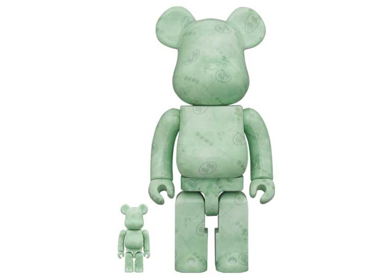 Bearbrick X-Girl 100% & 400% Set Clear Green - US