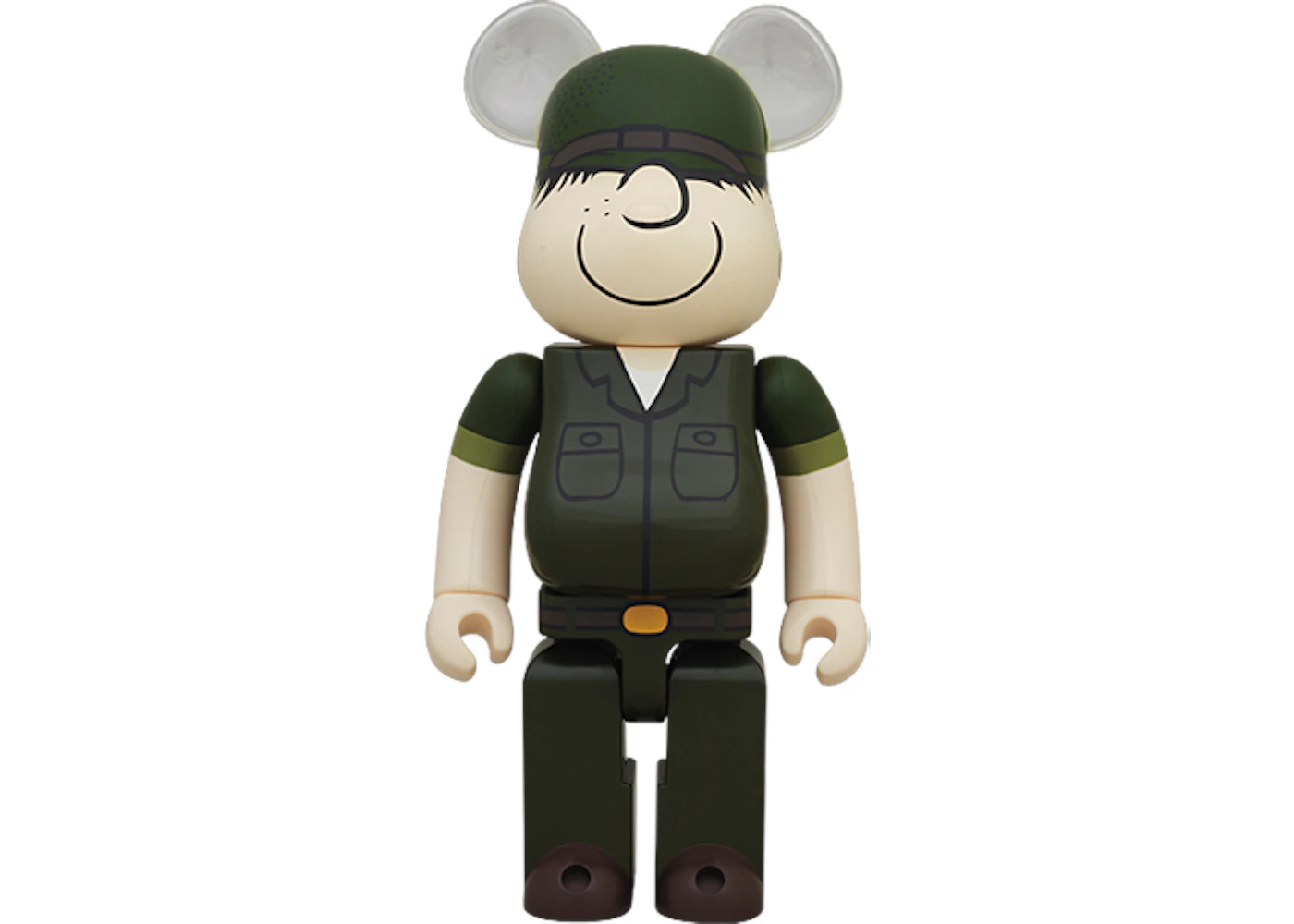 Bearbrick DRX Army Beetle Bailey 400% Green - US