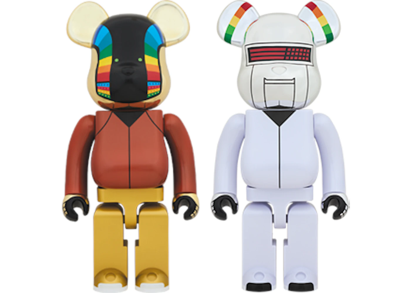 Bearbrick Daft Punk (Discovery Ver.) 1000% Multi - US Bearbrick Daft Punk (Discovery Ver.) 1000% Multi - US