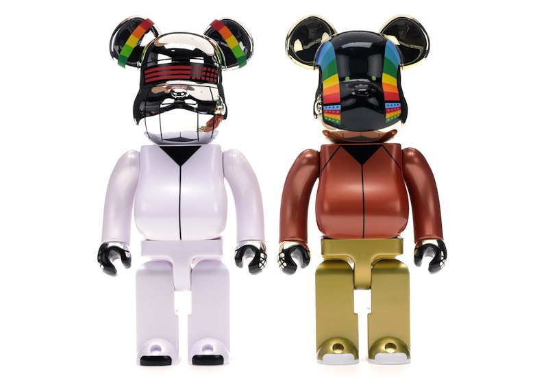 Bearbrick Daft Punk (Discovery Ver.) 2 pack 400% Multi